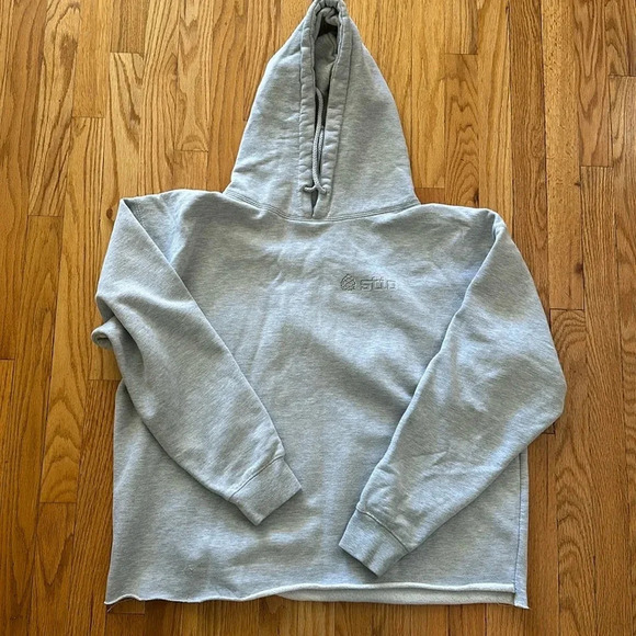 Stio sz XXL hooded sweatshirt pit to pit 26” length is 26” raw edge along bottom - Picture 1 of 3